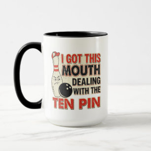 Mug J'ai cette bouche pour traiter avec l'équipe de la