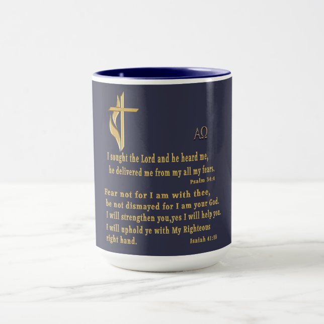 Mug J'ai cherché le Seigneur (Centre)