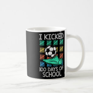 Mug J'Ai Couché 100 Jours De Soccer Joueur Soccer 1