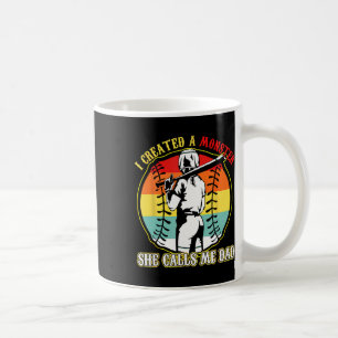 Mug J'ai créé un monstre qu'elle m'appelle Papa Doux V