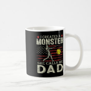 Mug J'ai créé un monstre qui m'appelle Papa Tendrement