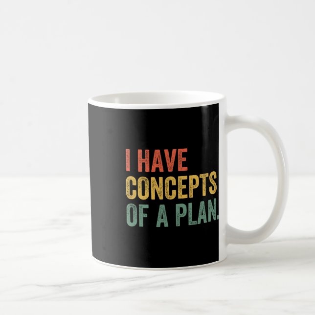 Mug J'Ai Des Concepts De Plan Trump Kamala Harris Elec (Droite)