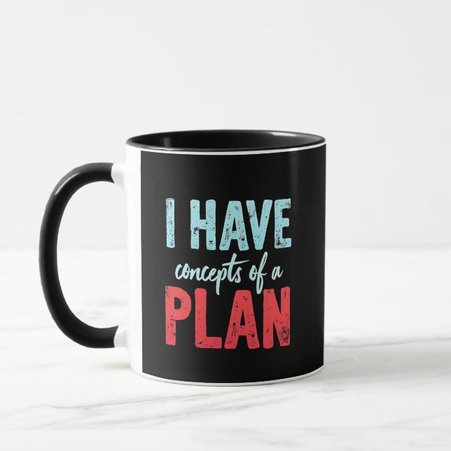 Mug J'ai des concepts de plan Trump Président Debate (Gauche)