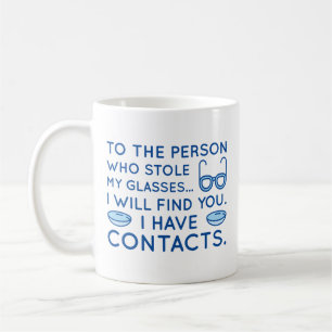 Mug J'ai des contacts