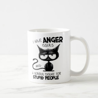 Mug J'ai des problèmes de colère Cadeau drôle pour ama