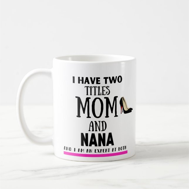 Mug J'ai deux titres (Gauche)