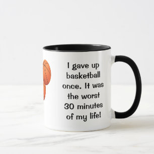 Mug J'Ai Donné Le Basket Une Fois