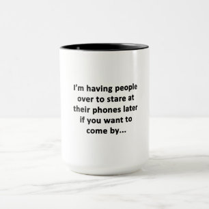 Mug J'ai du monde à la maison