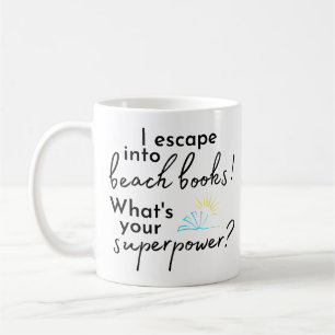Mug J'Ai Échappé À La Musique Des Livres De Plage