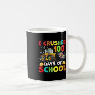 Mug J'Ai Écrasé 100 Jours De Construction Scolaire Exc