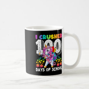 Mug J'Ai Écrasé 100 Jours De L'École Flossing Unicorn