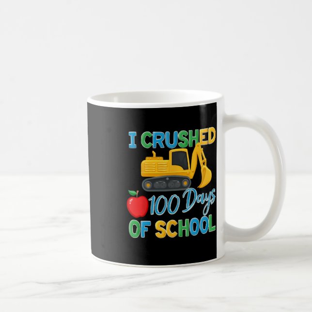 Mug J'Ai Écrasé 100 Jours D'École 100E Construct Pré-k (Droite)