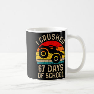 Mug J'ai écrasé 67 jours d'école drôle six sept mème B