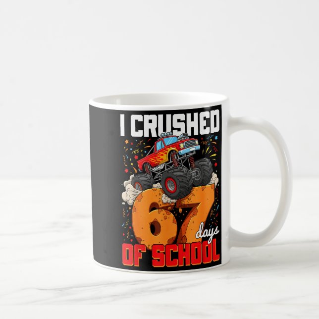 Mug J'ai écrasé 67 jours d'école Génération Alpha Argo (Droite)