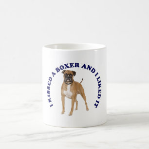 Mug J'ai embrassé un Boxer
