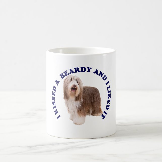 Mug J'ai embrassé un collie à poils (Centre)