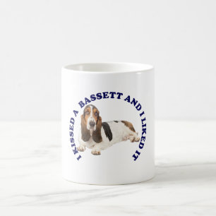 Mug J'ai embrassé une Bassett Hound