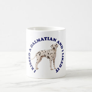 Mug J'ai embrassé une Dalmatienne