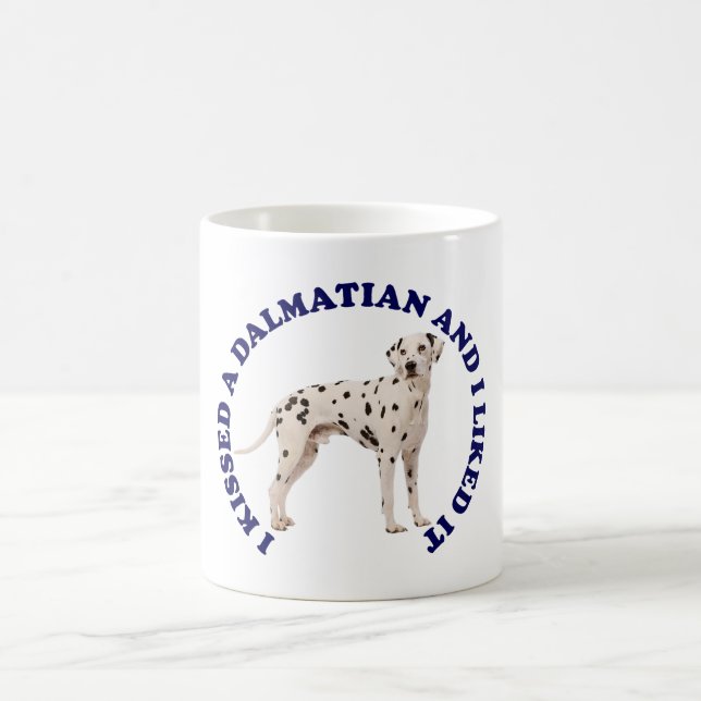 Mug J'ai embrassé une Dalmatienne (Centre)