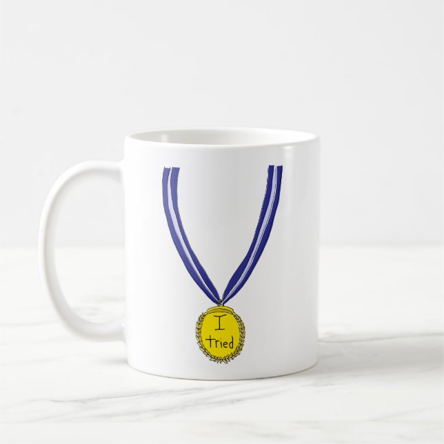 Mug J'ai Essayé Médaille (Gauche)