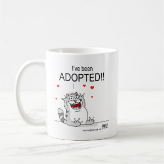 Mug J'ai été adopté ! !