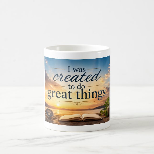 Mug J'ai été créé pour faire de grandes choses (Centre)