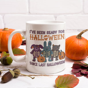 Mug J'ai été prêt pour Halloween mignonne