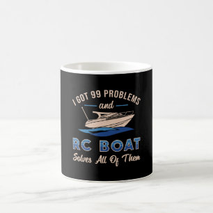 Mug J'Ai Eu 99 Problèmes Et RC Boat Model Funny RC Boa