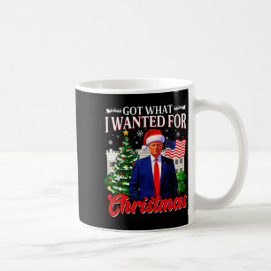 Mug J'ai eu ce que je voulais pour Noël Donald Trump 4