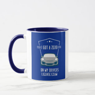 MUG J'AI EU UN ZÉRO SUR L'EXAMEN DE LICENCE DE MON CO