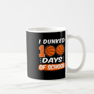 Mug J'Ai Fait 100 Jours De Basketball Scolaire