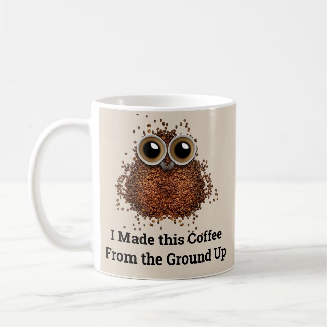 Mug J'ai fait ce café du sol (Gauche)