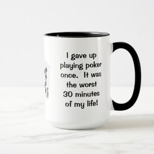 Mug J'Ai Fait Du Poker Une Fois