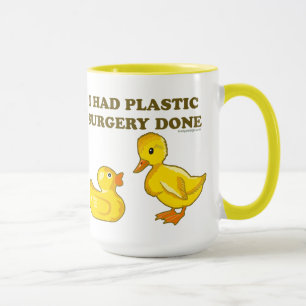 Mug J'ai fait faire la chirurgie plastique