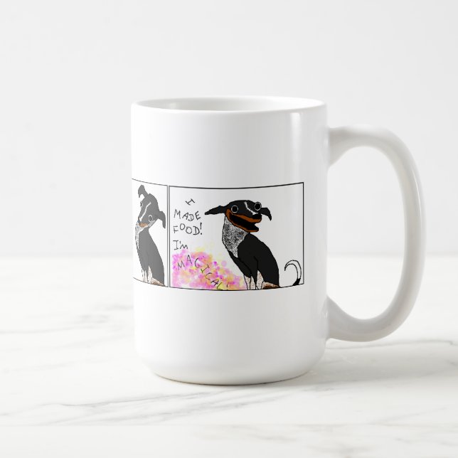 Mug "J'ai fait la nourriture " (Droite)