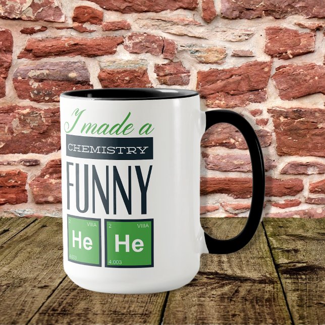 Mug J'ai fait une chimie drôle HeHe (Créateur téléchargé)