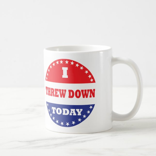 Mug J'Ai Jeté Aujourd'Hui (Droite)