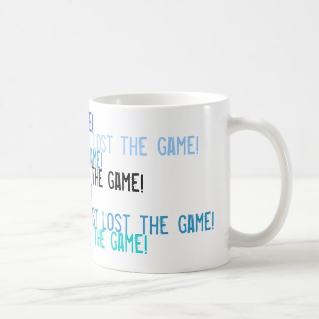 Mug J'ai juste perdu le jeu ! (Droite)