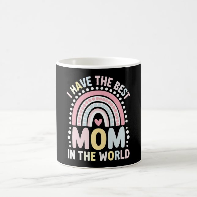 Mug J'ai la meilleure maman du monde Boho Rainbow (Centre)