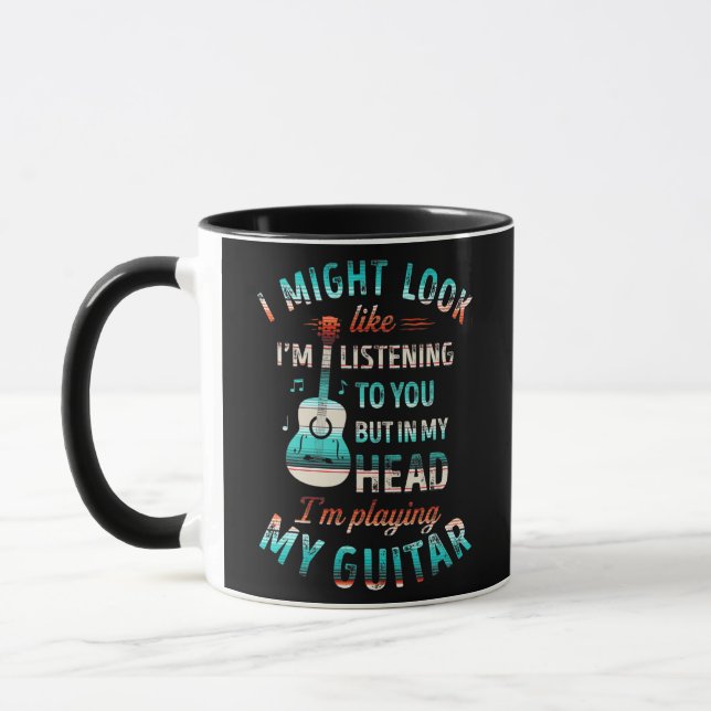 Mug J'ai l'air de vous écouter de la musique (Gauche)