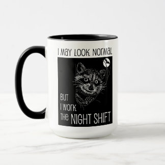 Mug J'ai l'air normal mais je travaille la nuit