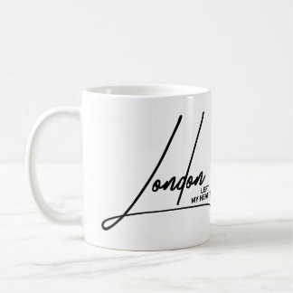 Mug J'ai laissé mon cœur à Londres Angleterre Souvenir