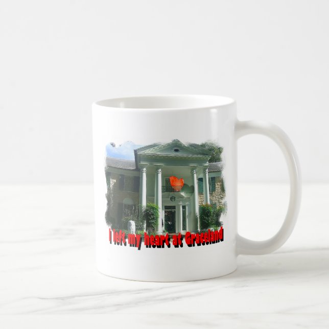 Mug J'ai laissé mon coeur chez Graceland (Droite)