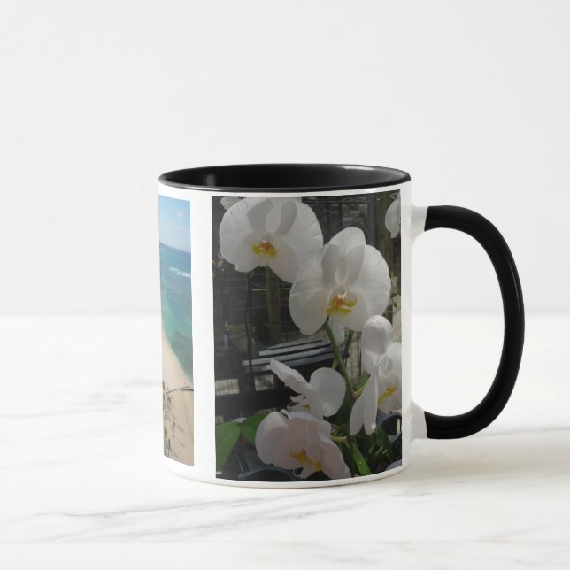 Mug J'ai laissé mon coeur en Hawaï (Droite)