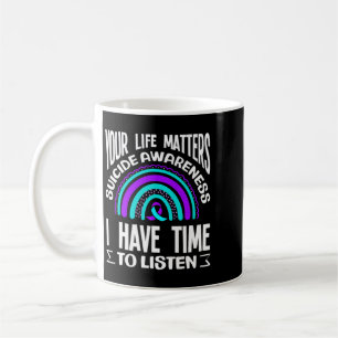 Mug J'ai le temps d'écouter Conception de sensibilisat
