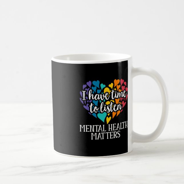 Mug J'Ai Le Temps D'Écouter Le Match De Sensibilisatio (Droite)