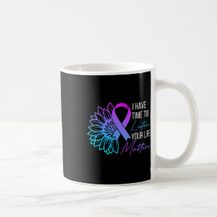 Mug J'ai le temps d'écouter Santé mentale Conscience d