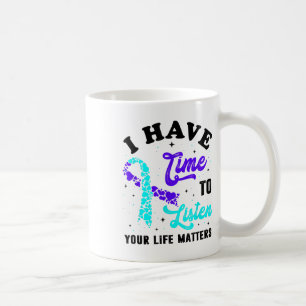 Mug J'ai le temps d'écouter Santé mentale Sensibilisat