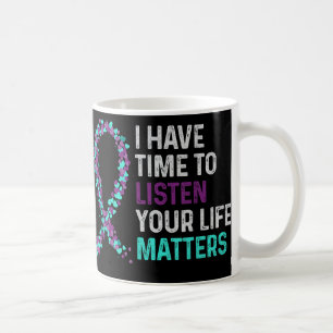 Mug J'ai le temps d'écouter Santé mentale Sensibilisat
