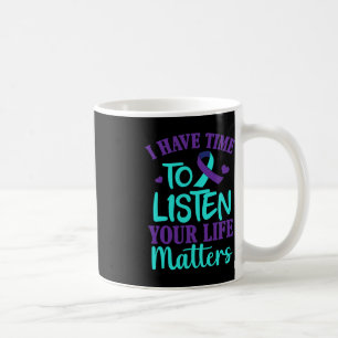 Mug J'ai le temps d'écouter un cadeau de sensibilisati